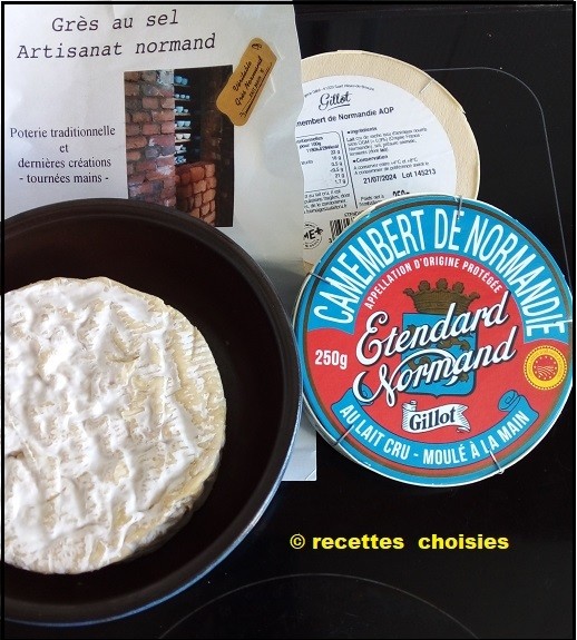 Camembert de Normandie aop au four ( 2/4 )