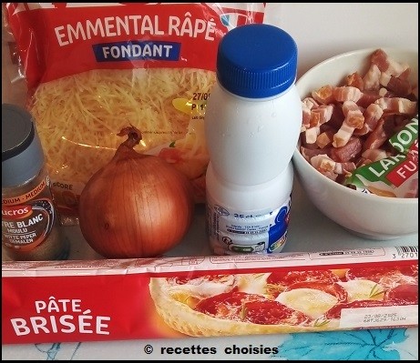 Tarte   Alsacienne ( 1/3 )