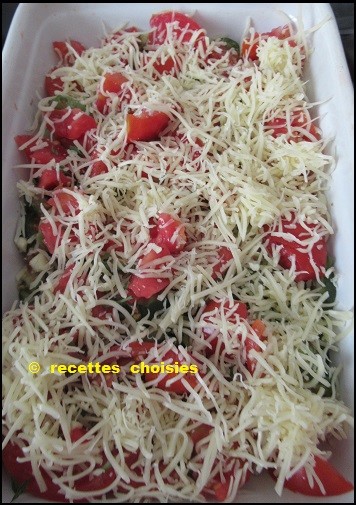 Gratin De Courgettes Et Tomates ( 2/3 )