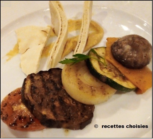 Brochette de légumes